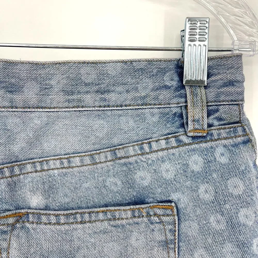 J.Crew Indigo Denim Jean Shorts Rolled Hem Size 26‎